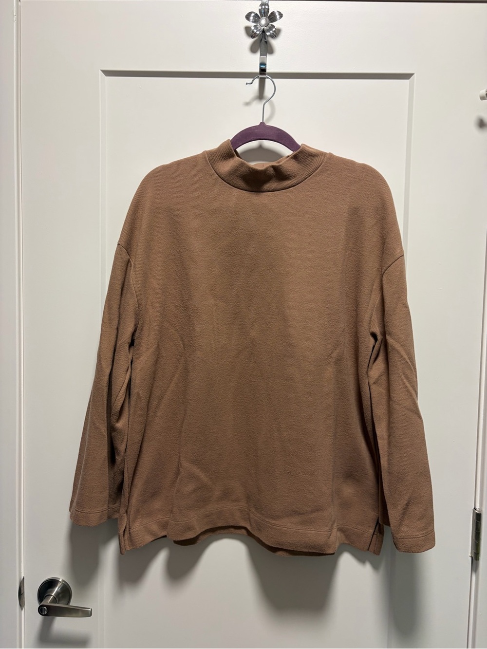 Old Navy Women’s Turtleneck Sweater in Camel Brown